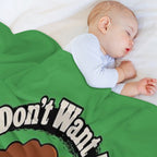 I Don't Want Any Damn Vegetables Gift-ready Throw Blanket