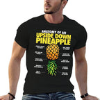 Funny Anatomy of An Upside Down Pineapple Swinger Lifestyle  Polyester Blend T-Shirt