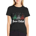 Funny Buon Natale Italy Pride Xmas Holiday Italian Christmas  Moisture-wicking T-Shirt