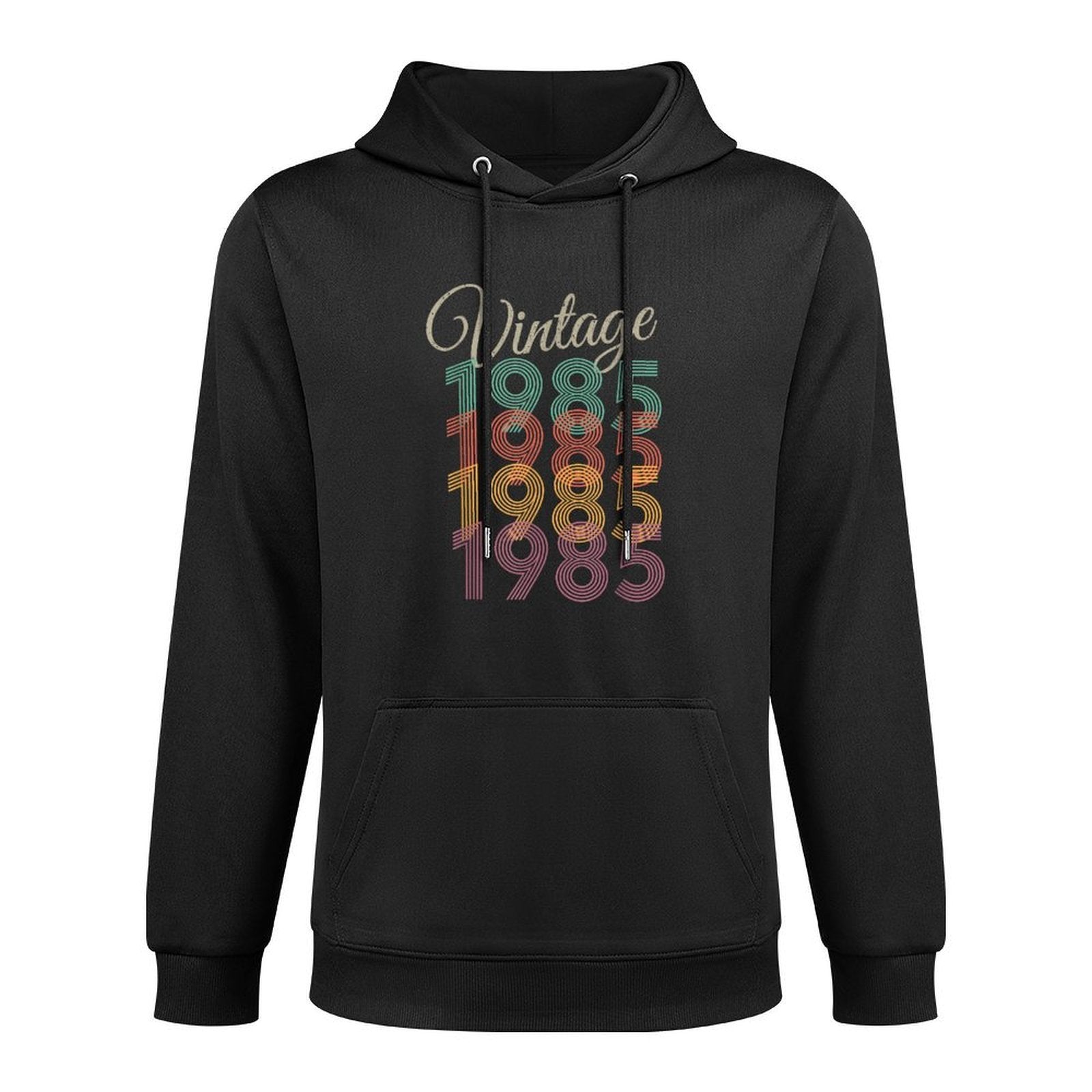 1985 Vintage Style Birthday Versatile Streetwear Hoodie