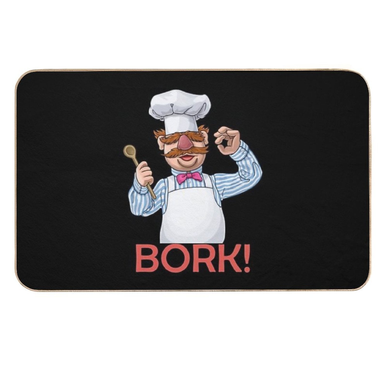 Swedish Chef  Non-Slip Bath Mat