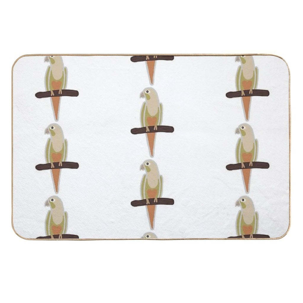 Pineapple Conure  Versatile Bath Mat