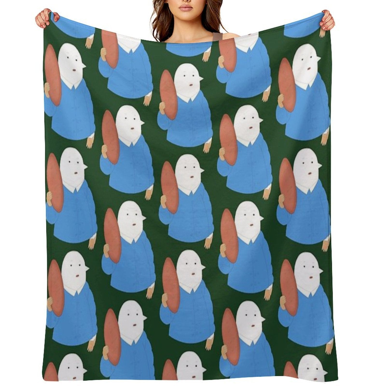 HQ Life Lessons with Uramichi Oniisan Anime - Funny Kotori Kun Easy Care Throw Blanket