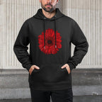 Really Like Gerbera Red Daisy Winter Flower All-Day Comfort Hoodie