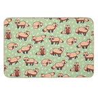Tanuki  Fade-Resistant Bath Mat