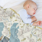 Odyssey A Map of Myth And Legend Versatility Throw Blanket