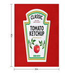 Ketchup Halloween 2023 Costume Family Group Matching Couple Mustard Mayo Gift-ready Throw Blanket
