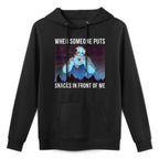 Disney Villains - Ursula When Someone Puts Snacks Meme Layering Staple Hoodie