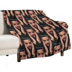 Drke Drizzy Rapper Moasiac Machine-washable Throw Blanket