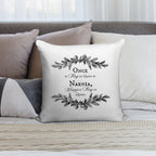 Once A King Or Queen Soft Luxury Feel Throw Pillow