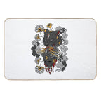 Tiger Dead Geisha  High-Traffic Bath Mat