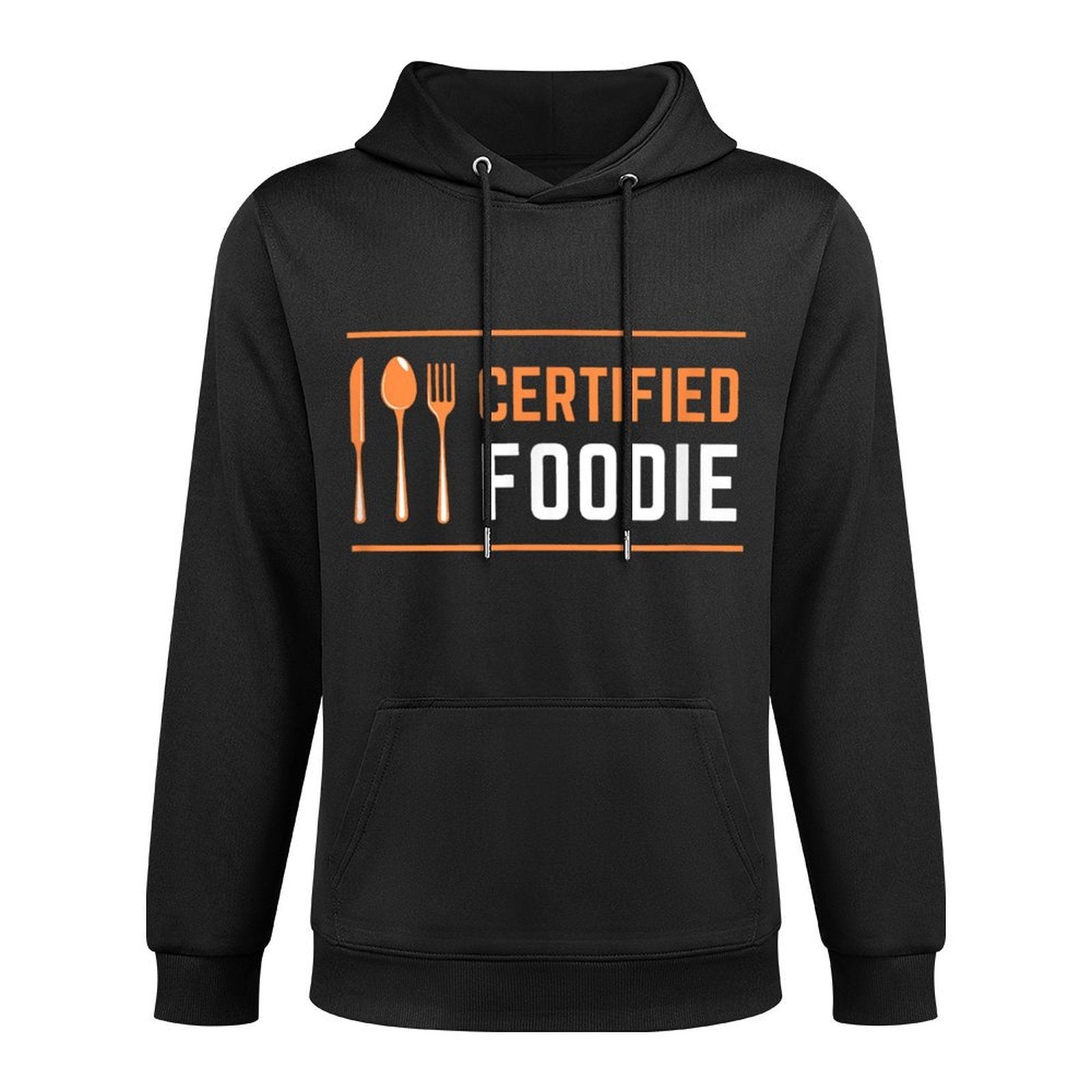 Certified Foodie Funny Designs for Food And Snack Lovers Pilling-Resistant Hoodie