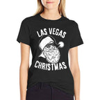 Las Vegas Christmas  High-quality Stitching T-Shirt
