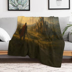 Sunrise Over SuR Multi-functional Throw Blanket