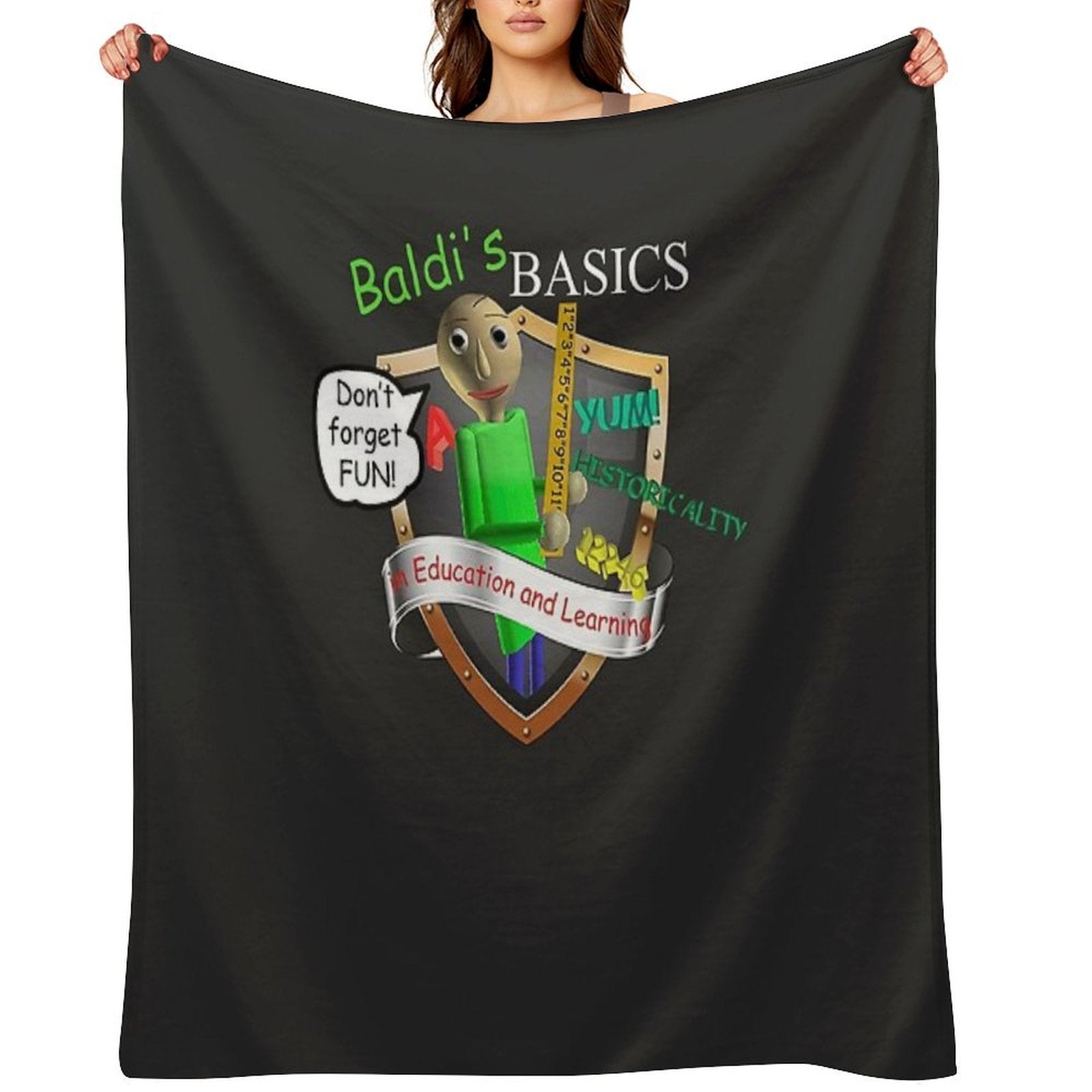 Baldis Basics Sustainable Throw Blanket
