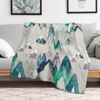Call of The Mountains (in Evergreen) Versatility Throw Blanket