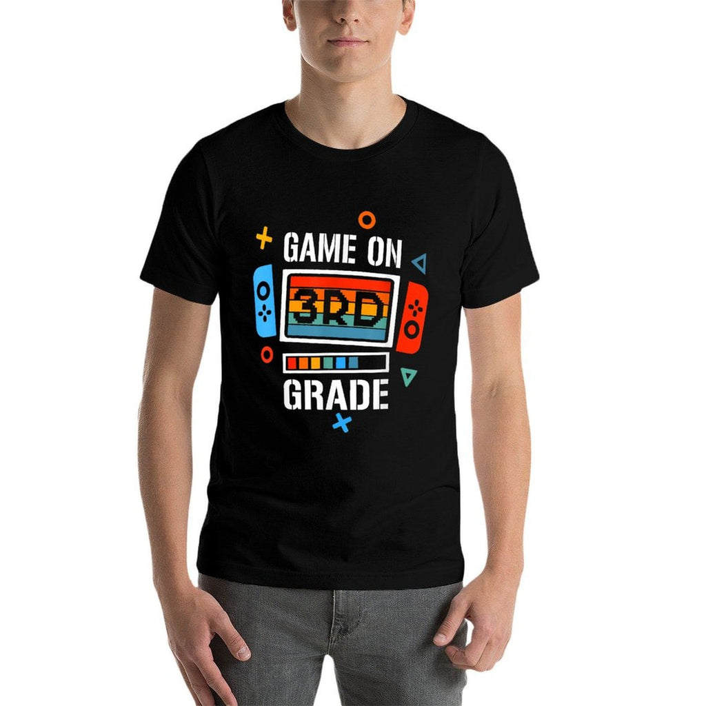 Back To School Game On 3rd Grade Funny Gamer Kids Boys  Odor-resistant T-Shirt