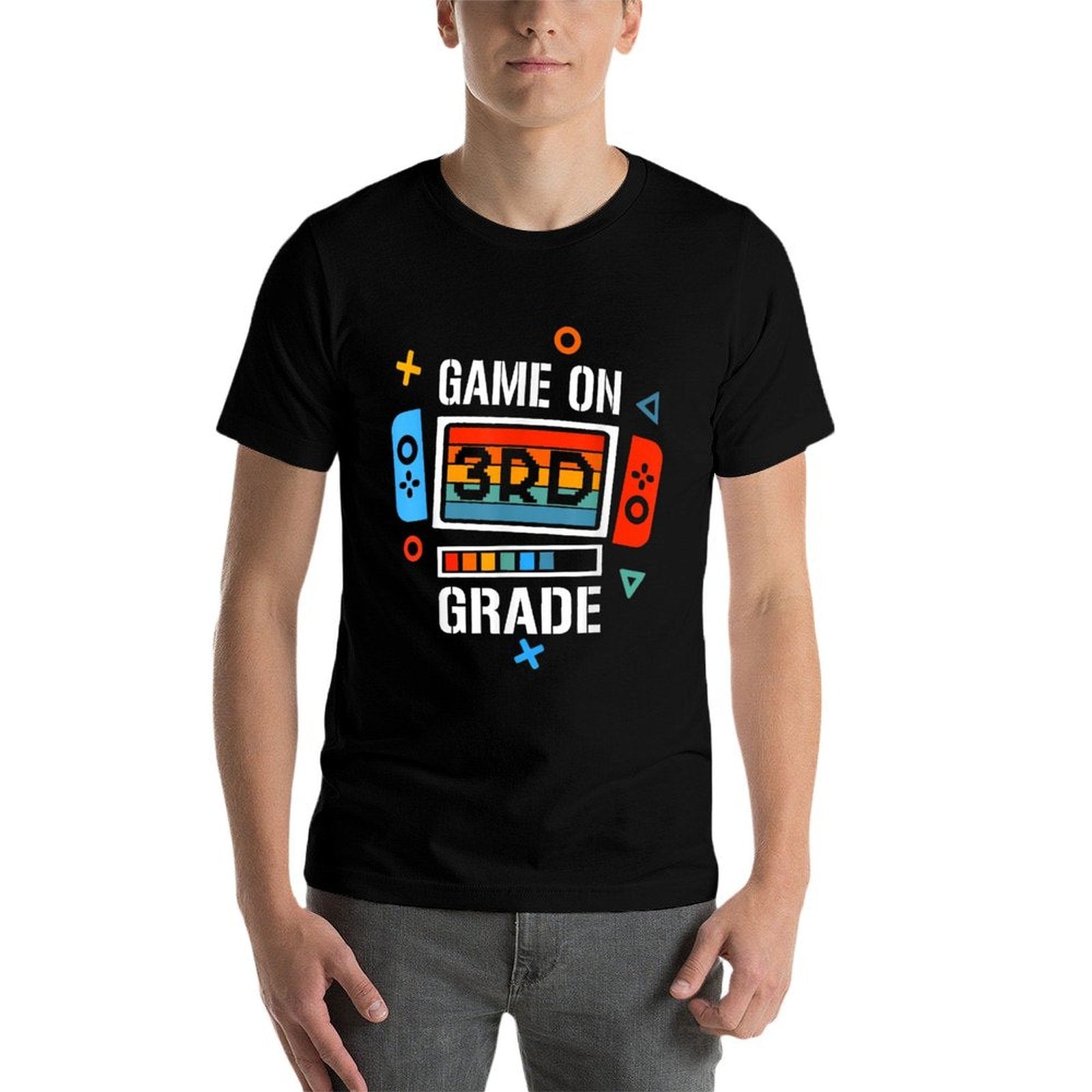 Back To School Game On 3rd Grade Funny Gamer Kids Boys  Odor-resistant T-Shirt