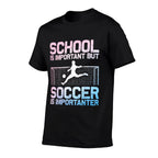Funny Soccer Art for Boys Girls Men Women Gag Soccer Player  Breathable T-Shirt