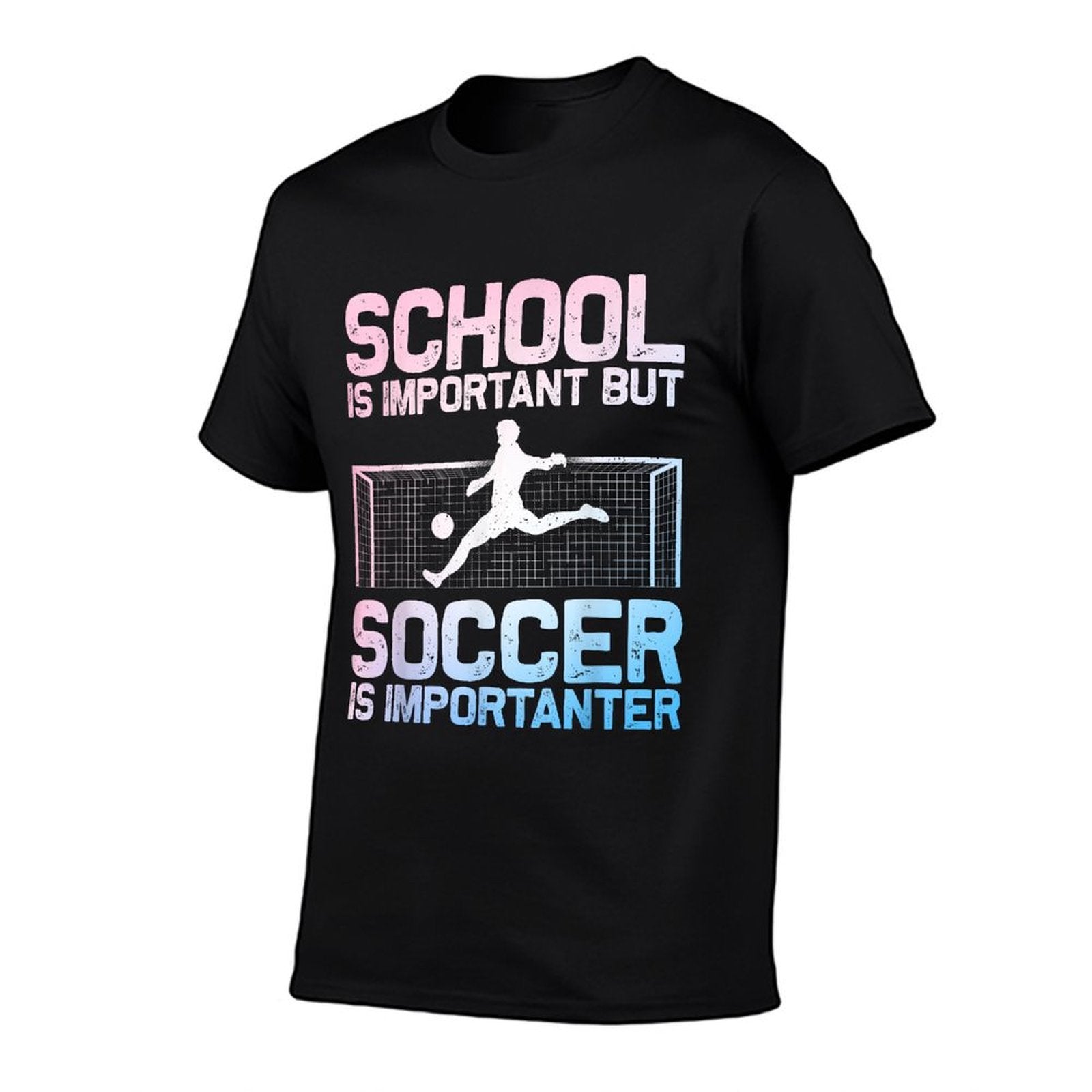 Funny Soccer Art for Boys Girls Men Women Gag Soccer Player  Breathable T-Shirt