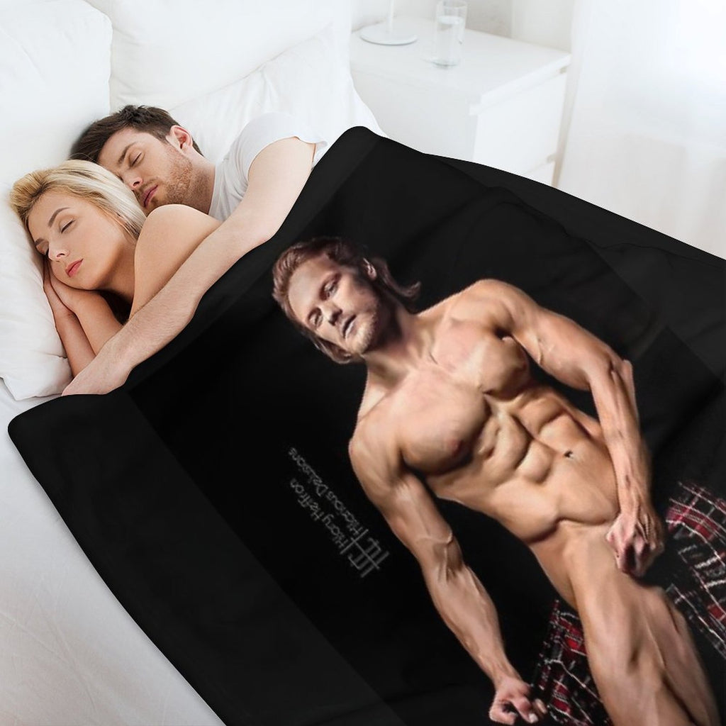 Sam Heughan Anti-pilling Throw Blanket