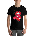 Red Lips And Cherries Sexy Trendy Vintage Retro  Relaxed-fit T-Shirt
