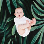 Monstera Leaves Multi-functional Throw Blanket