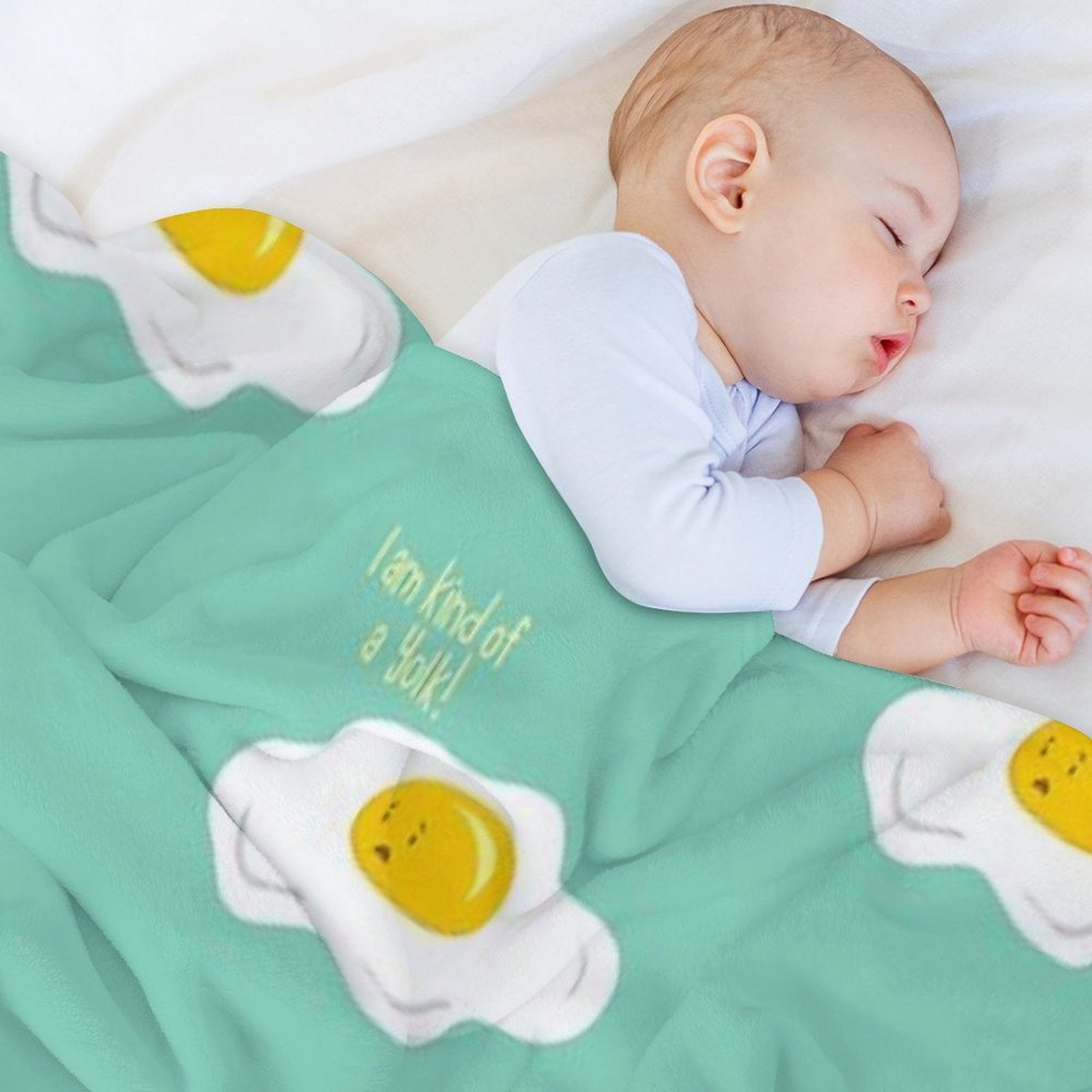 Egg-sactly! Durable Throw Blanket