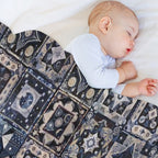 Whimsigoth Quilt Pattern 2025 Vintage  Stickers Decals DIY CRAFTS Sustainable Throw Blanket