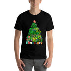 Gardening Potted Plant Christmas Tree  Tagless Design T-Shirt