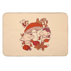 Mushrooms & Tiny Friends  Absorbent Bath Mat