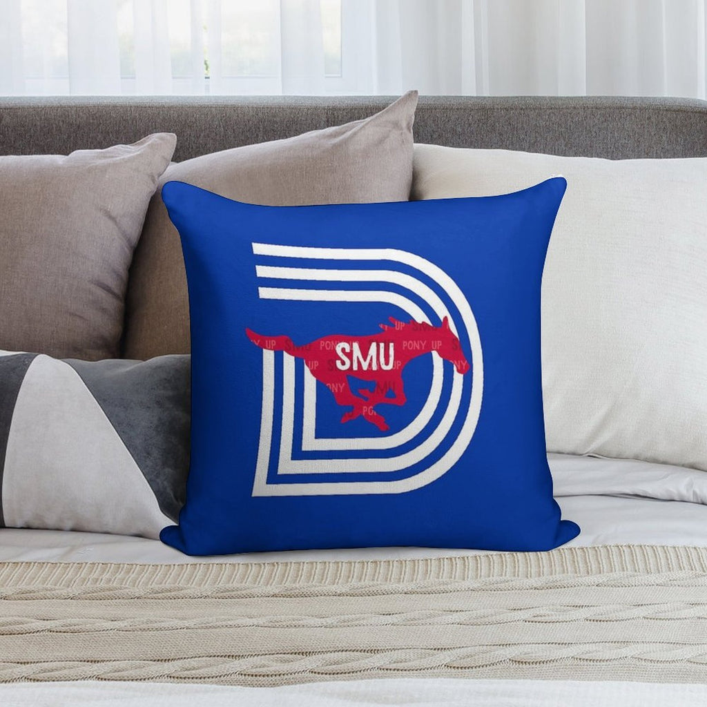 SMU Apparel Soft Decorative Cover Throw Pillow