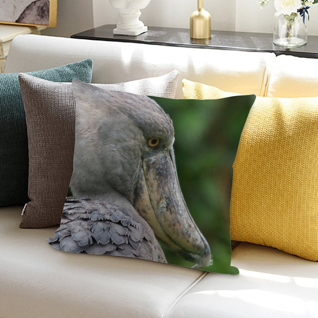 Shoebill Soft Warmth Comfort Throw Pillow