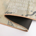 Legendary Treasure Maps  Pet-Safe Bath Mat