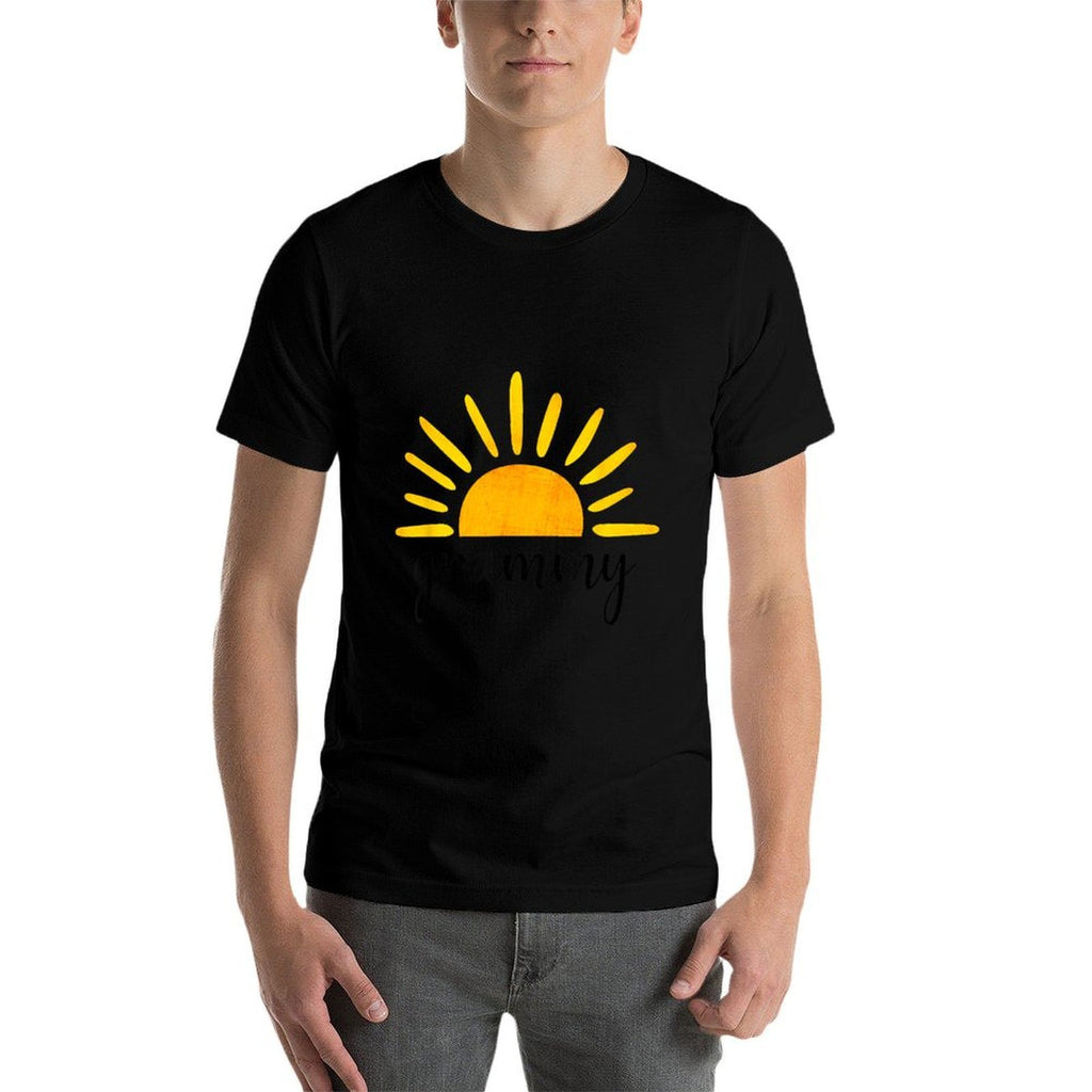 Grammy of The Birthday First Trip Around The Sun Birthday  Summer-ready Fabric T-Shirt