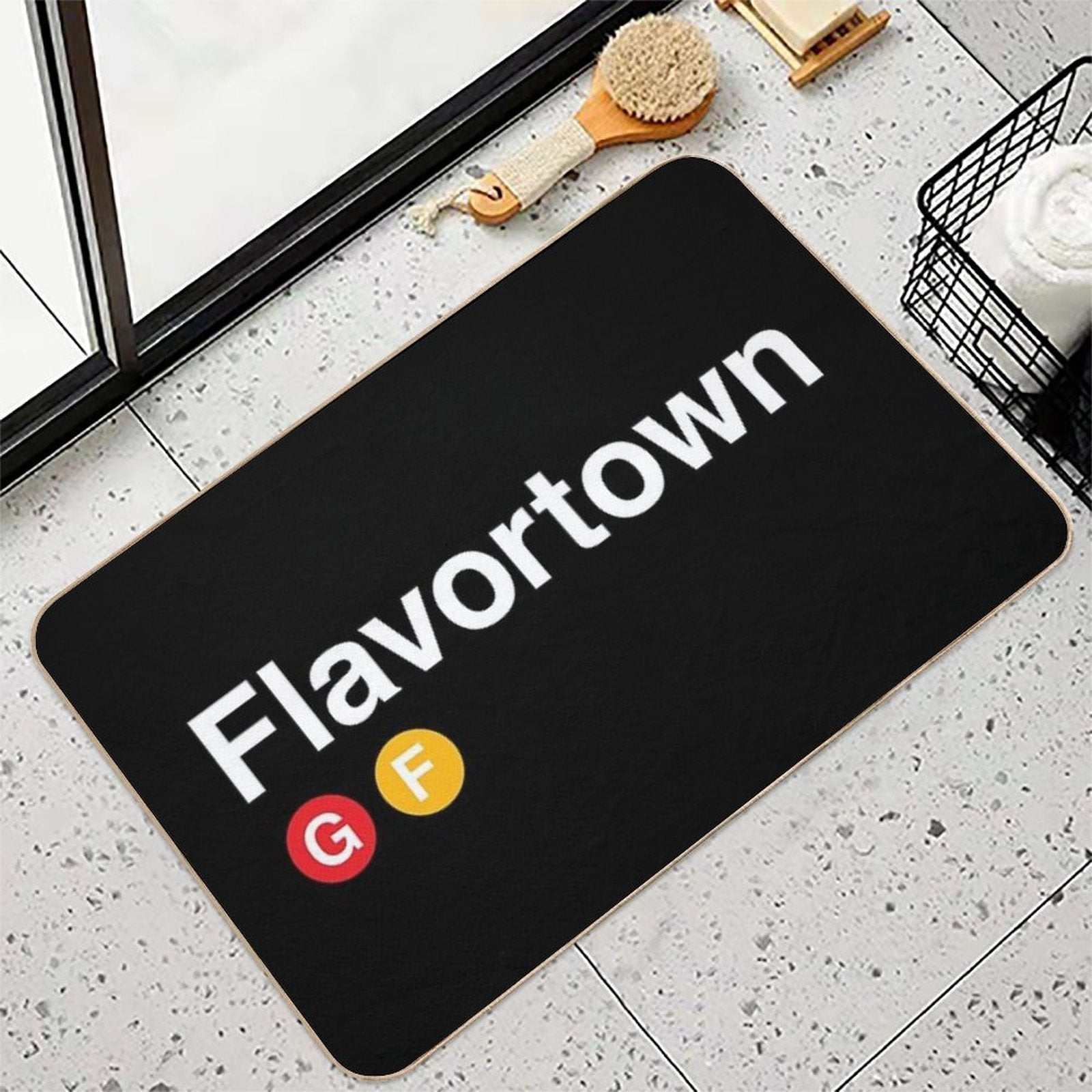 Flavortown  Slip-Resistant Bath Mat