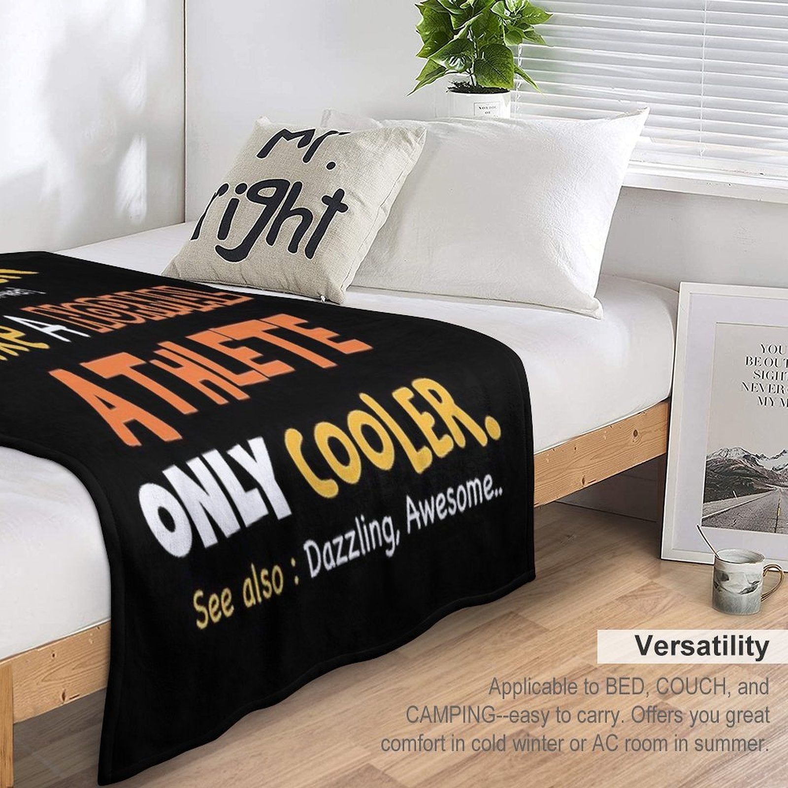 Funny Rower Definition   Rowing Athlete  Rowing College  Rowing Gift Idea Velvety-soft Throw Blanket