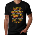 Pastor Because Devil Stomping Ninja Isnt Job Title Gifts  Heathered Texture T-Shirt