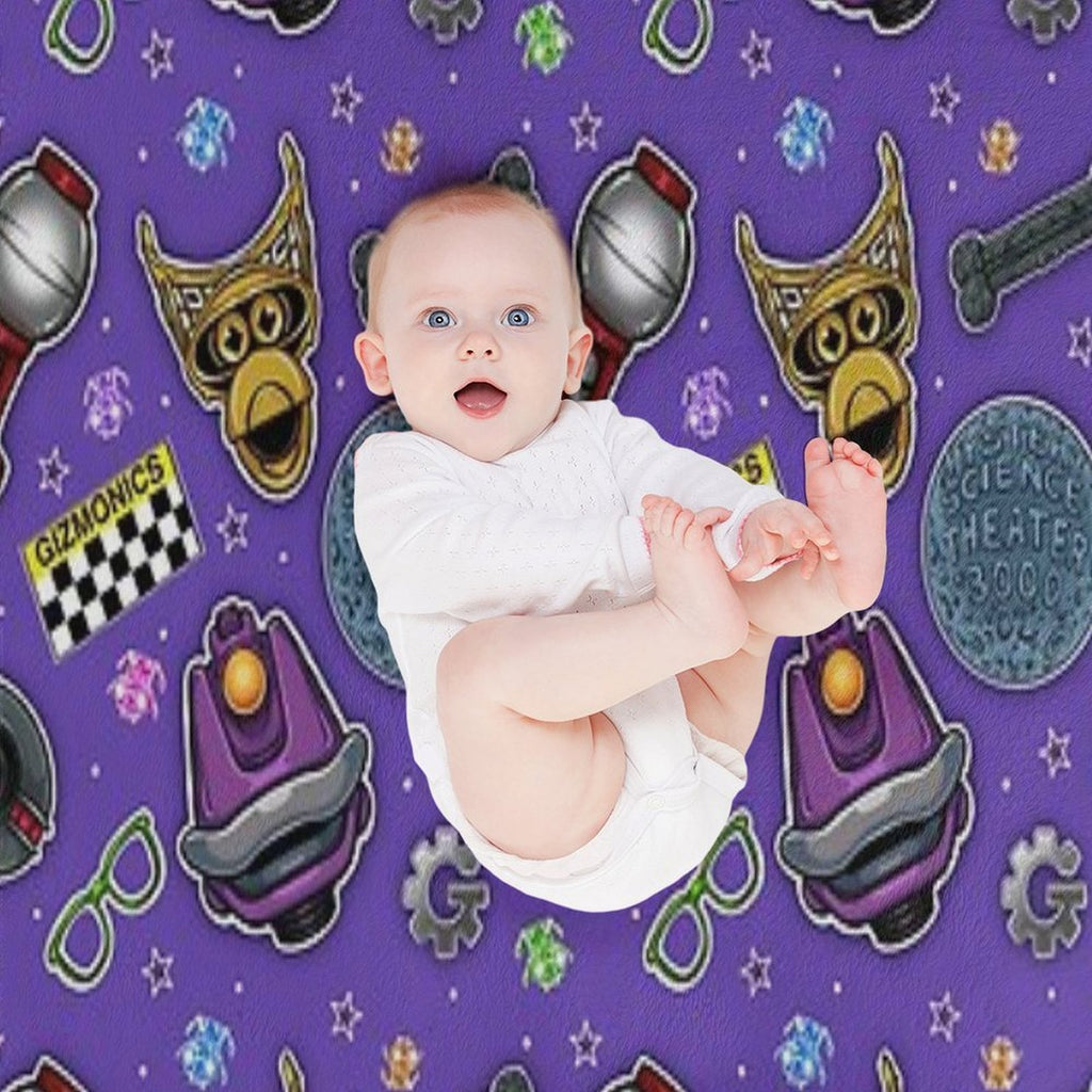 MST3K Pattern Durable Throw Blanket