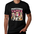 Professional Yapper Funny Cat Meme for Men Women  Slim-fit Cut T-Shirt