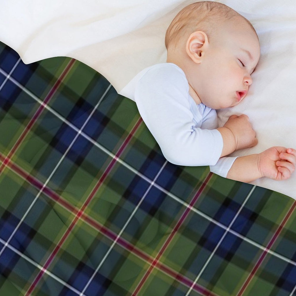 JONES Tartan  Welsh Family And Last Name Tartan Comfort Throw Blanket