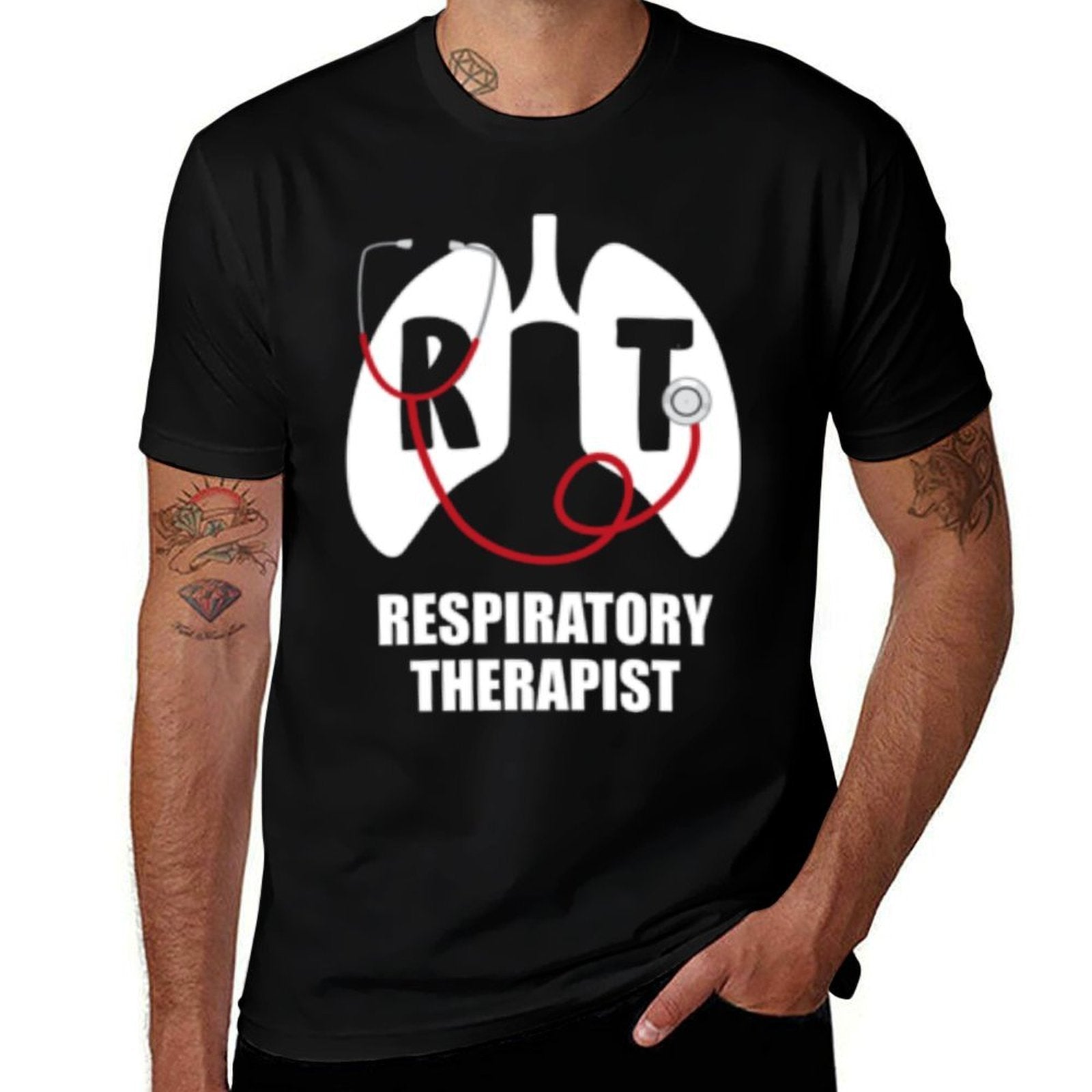 Respiratory Therapist RT Care Week  Tagless Design T-Shirt