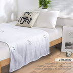 Black And White Minimal Decor Pattern Premium Throw Blanket