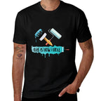 Funny Painter Saying Paint Roller  Brush This Is How I Roll  Moisture-wicking T-Shirt