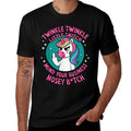 Funny Unicorn For Women Twinkle Twinkle Little Snitch  Soft T-Shirt