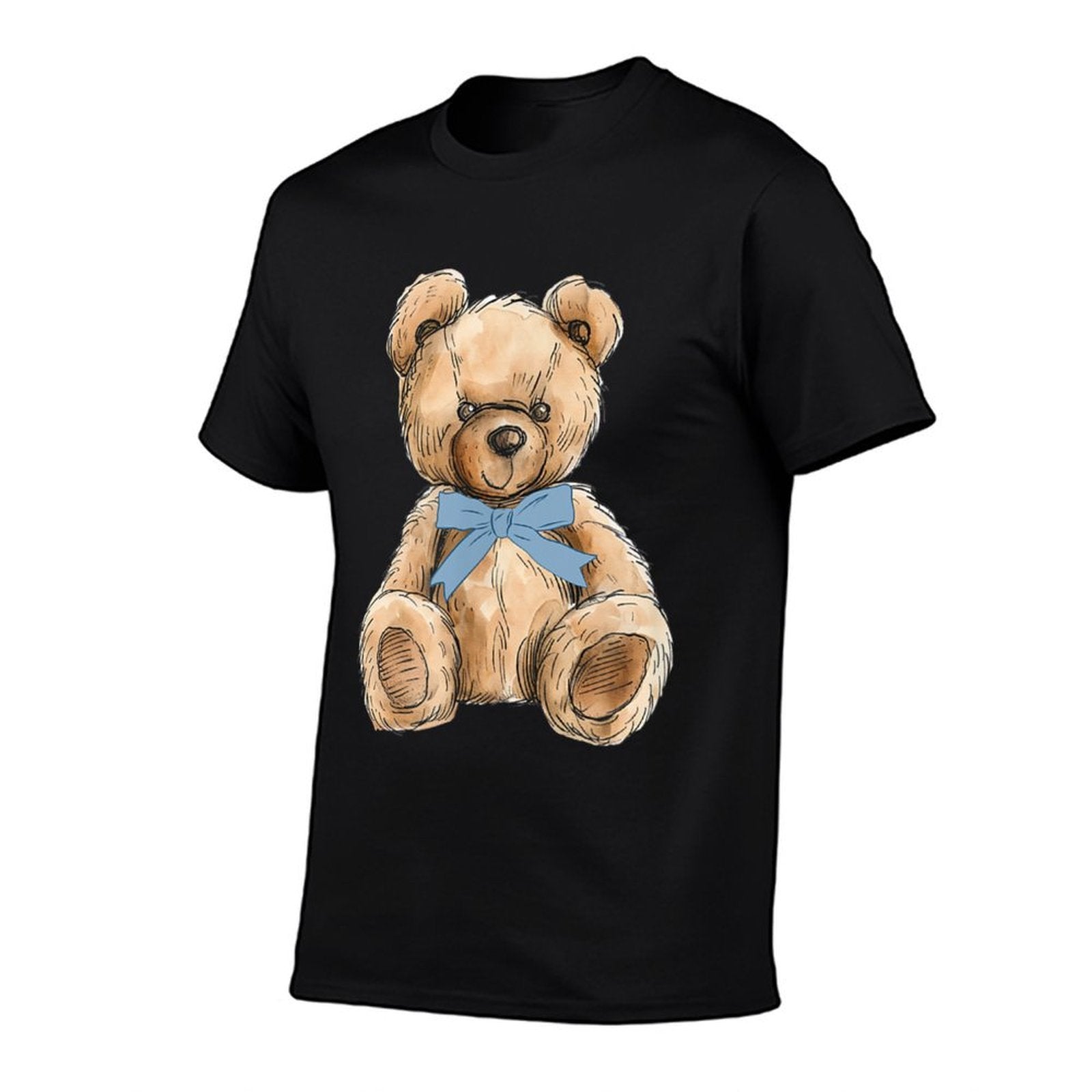 Teddy Bear Preppy Aesthetic Cute Gifts Forns Coquette  Slim-fit Cut T-Shirt