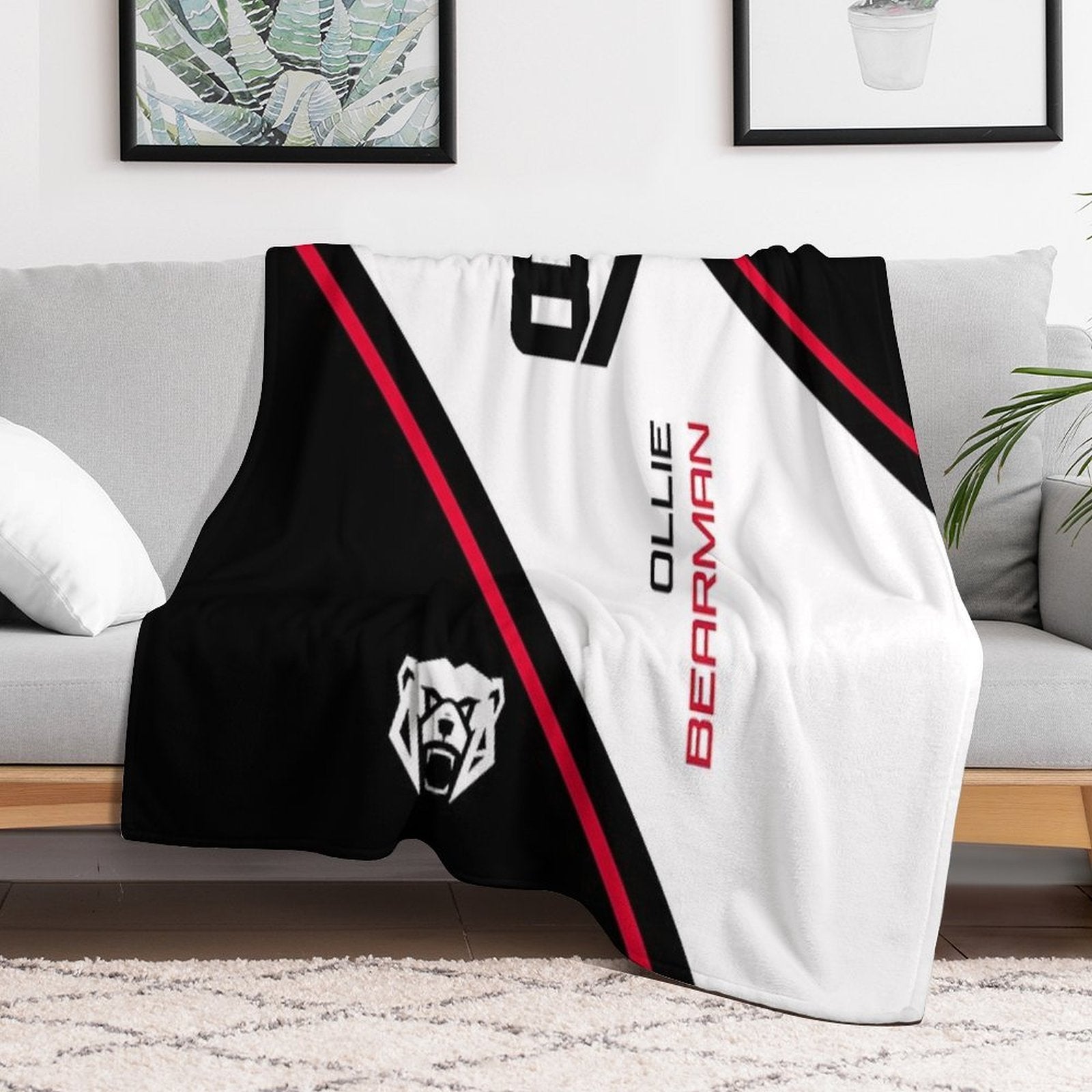 Ollie Oliver Bearman Formula 1 2025 Lightweight Throw Blanket