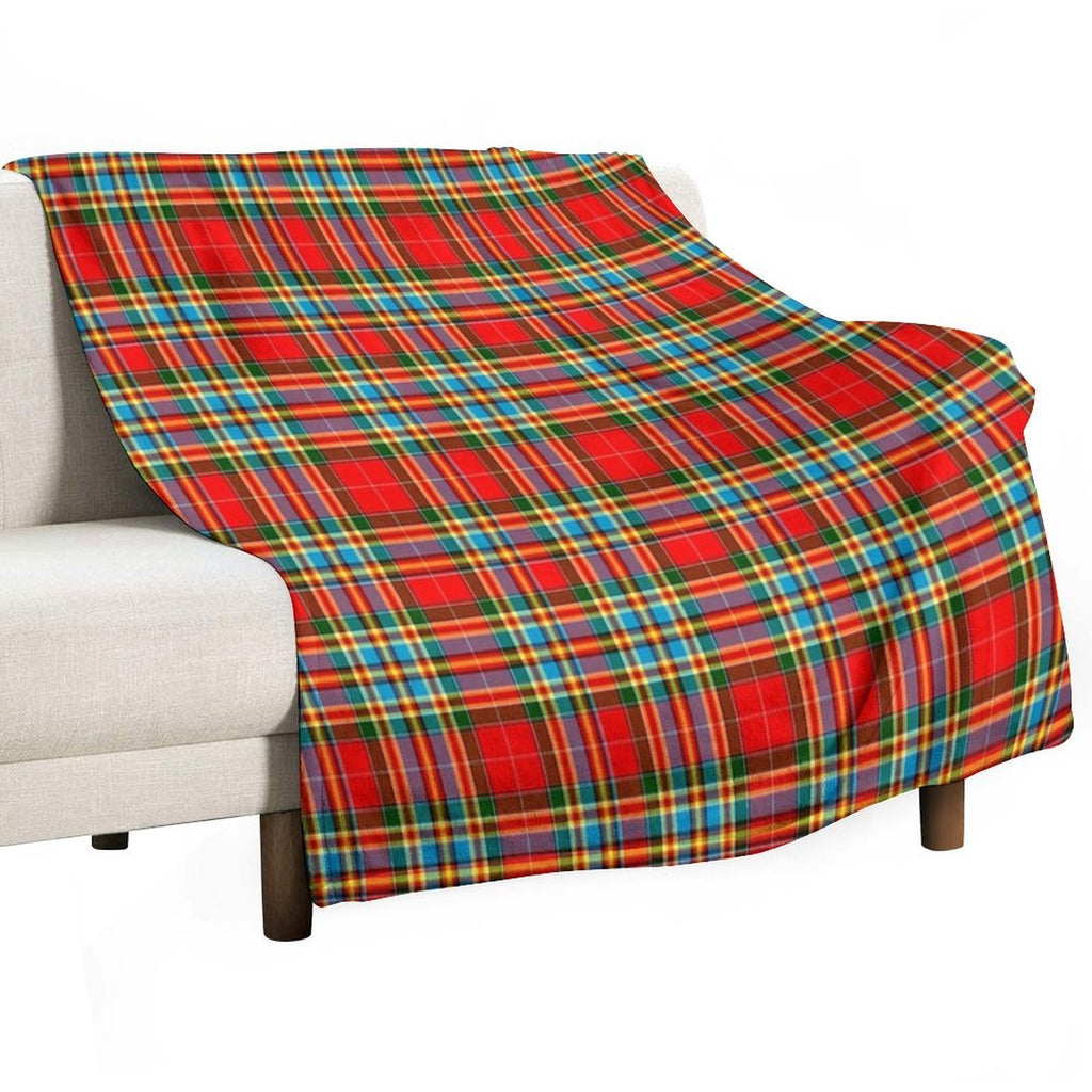 Archibald Tartan Scottish Clan Sustainable Throw Blanket