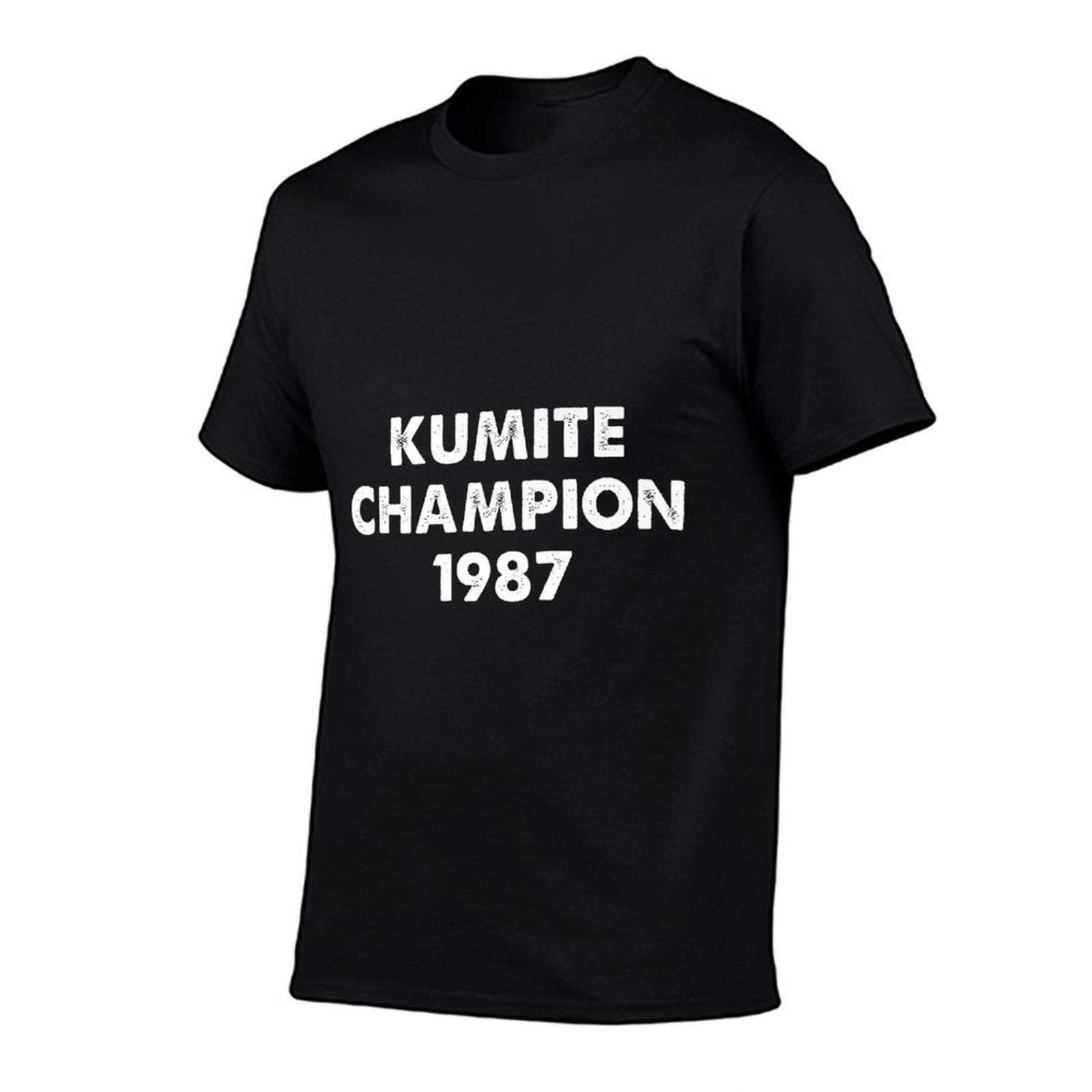 KUMITE CHAMPION 1987 Funny Viral Karate Video Meme Kung Fu Premium  Trendy Pattern T-Shirt