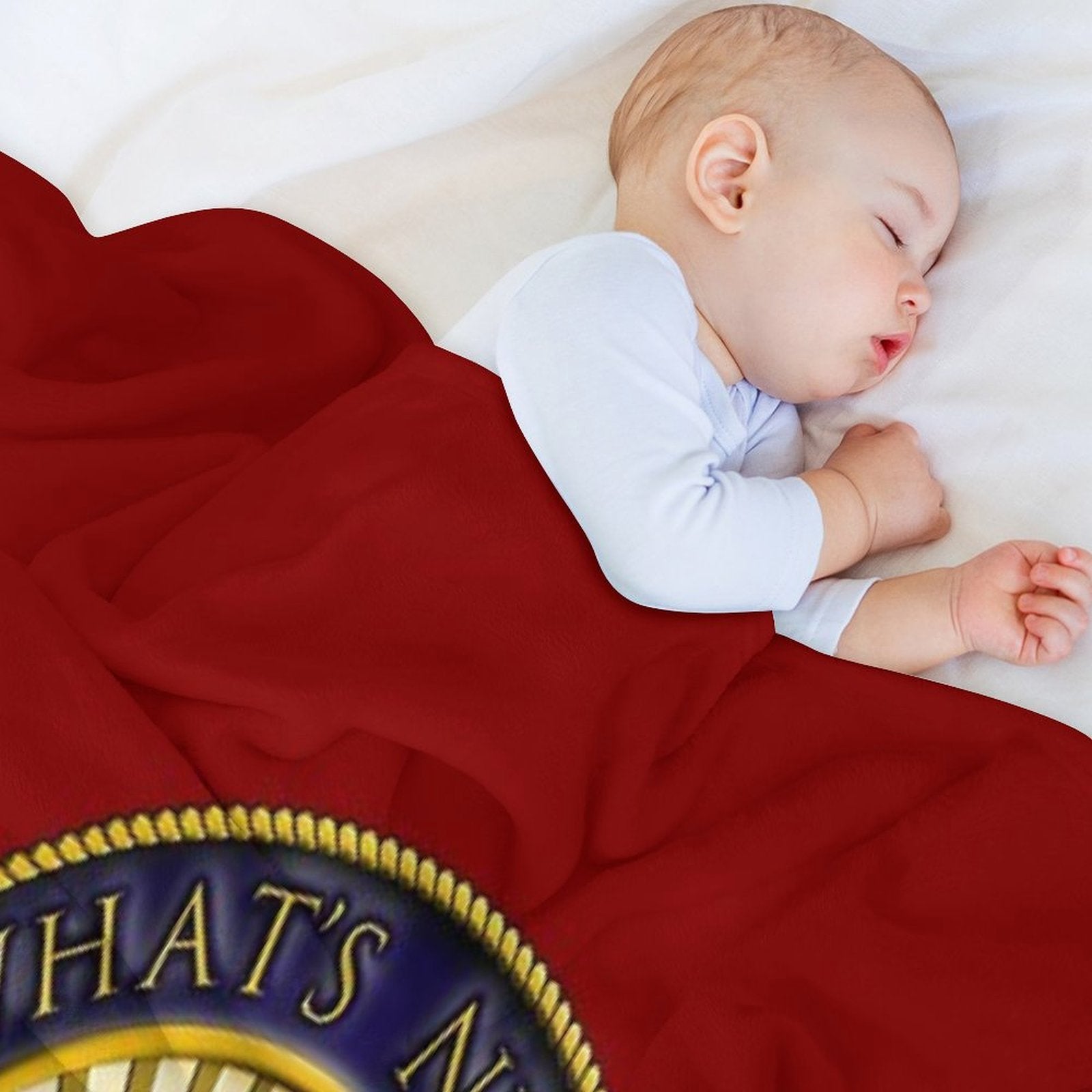 What's Next Wrinkle-free Throw Blanket